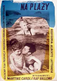 Plakat filmu Na plaży