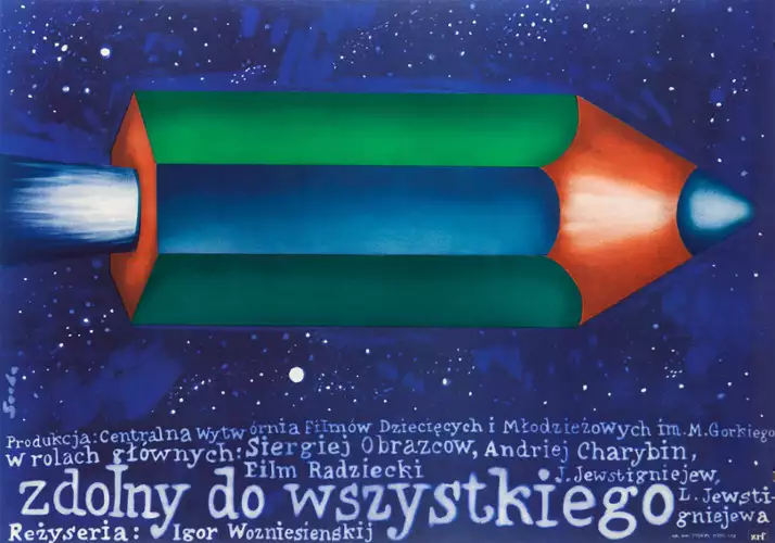 plakat filmu Zdolny do wszystkiego