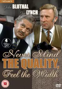 Plakat serialu Never Mind the Quality, Feel the Width