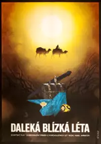 Plakat filmu Dalyokie blizkie gody