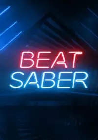 Plakat gry Beat Saber