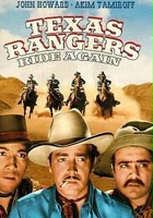 plakat filmu The Texas Rangers Ride Again