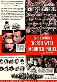 Plakat filmu Policja konna Północnego Zachodu
