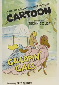 Plakat filmu Gallopin' Gals