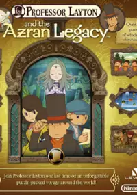 Plakat gry Layton Kyouju to Choubunmei A no Isan