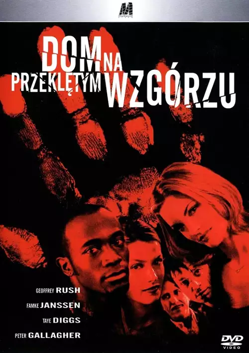 plakat filmu Dom na Przeklętym Wzgórzu