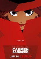 plakat filmu Carmen Sandiego