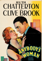 plakat filmu Anybody's Woman