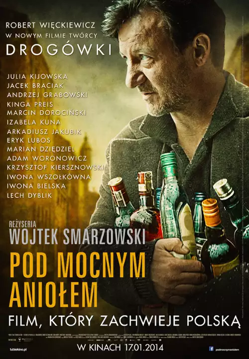 plakat filmu Pod Mocnym Aniołem