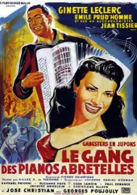Plakat filmu Le gang des pianos à bretelles
