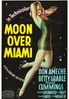 plakat filmu Księżyc nad Miami