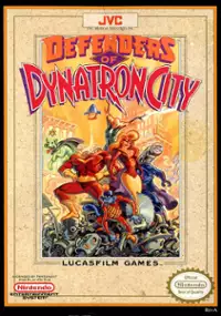 Plakat gry Defenders of Dynatron City