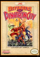 plakat gry Defenders of Dynatron City