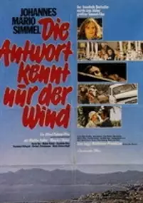 Plakat filmu Odpowiedź zna tylko wiatr