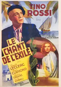 Plakat filmu Le chant de l'exilé