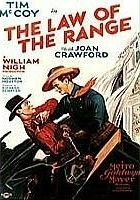plakat filmu The Law of the Range