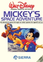 plakat filmu Mickey's Space Adventure