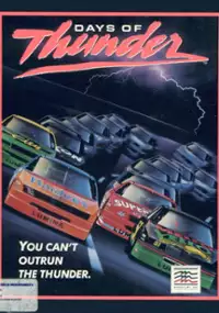 Plakat gry Days of Thunder