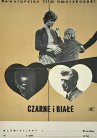 Plakat filmu Czarne i białe
