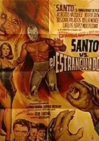 Plakat filmu Santo vs el estrangulador