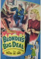 plakat filmu Blondie's Big Deal