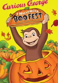 Plakat filmu Ciekawski George i Halloweenowy Festiwal Strachów