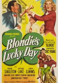 Plakat filmu Blondie's Lucky Day