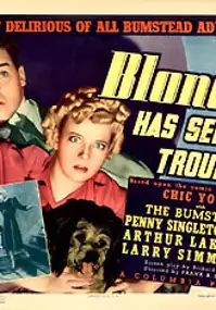 Plakat filmu Blondie Has Servant Trouble