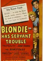plakat filmu Blondie Has Servant Trouble