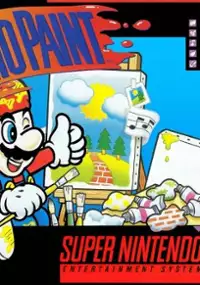 Plakat gry Mario Paint