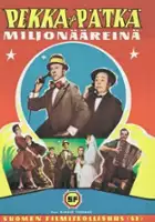 plakat filmu Pekka ja Pätkä miljonääreinä