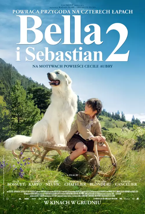 plakat filmu Bella i Sebastian 2