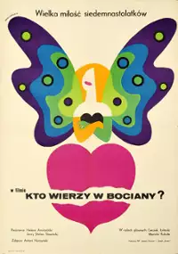 Plakat filmu Kto wierzy w bociany?