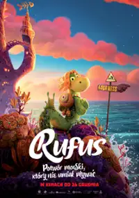 Plakat filmu Rufus. Potwór morski, który nie umiał pływać