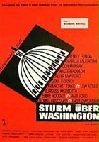 plakat filmu Burza nad Waszyngtonem