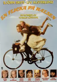 Plakat filmu En Flicka på halsen