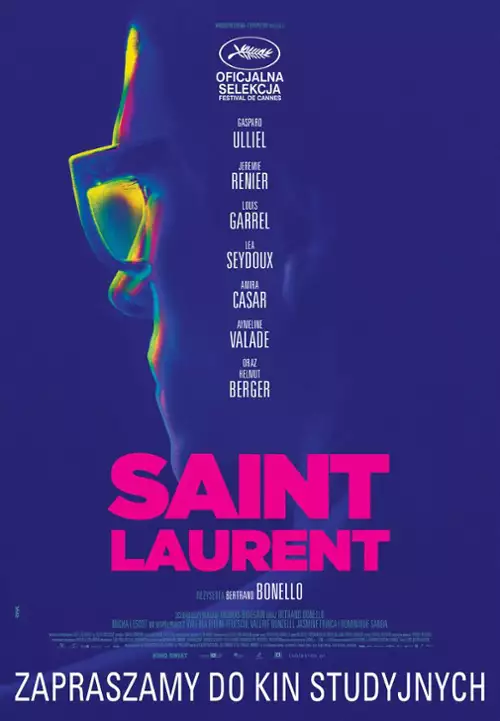 plakat filmu Saint Laurent