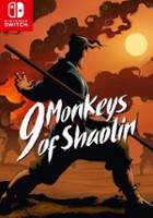 plakat gry 9 Monkeys of Shaolin