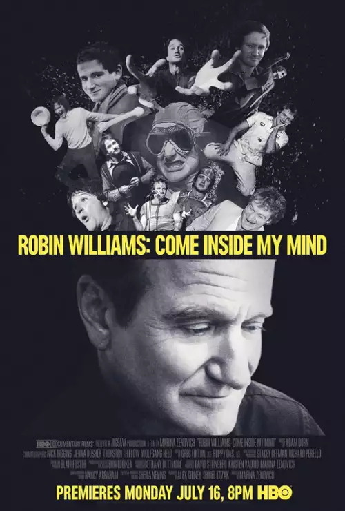 plakat filmu Robin Williams: W mojej głowie