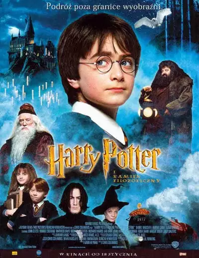 plakat filmu Harry Potter i Kamień Filozoficzny