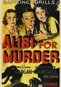 Plakat filmu Alibi for Murder