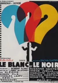 Plakat filmu Białe i czarne