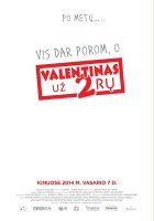 plakat filmu Valentinas už 2rų