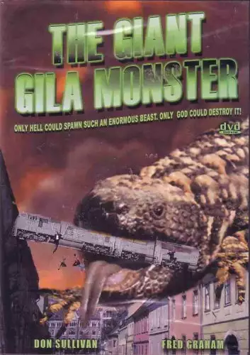 plakat filmu Gigantyczna jaszczurka