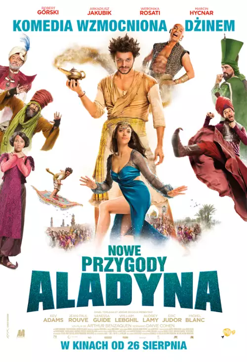 plakat filmu Nowe przygody Aladyna