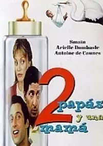Plakat filmu Dwóch tatusiów i mama