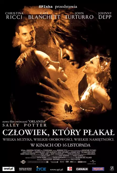 plakat filmu Człowiek, który płakał