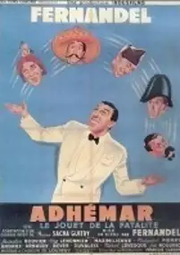 Plakat filmu Adhémar ou le jouet de la fatalité