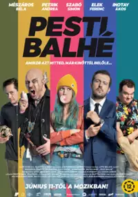 Plakat filmu Gambit budapeszteński