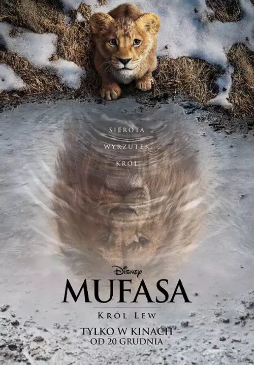 plakat filmu Mufasa: Król Lew